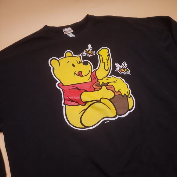 Vintage Winnie the Pooh Walt Disney World Big Pooh Sweater Crewneck Mens 3XL - Picture 7 of 14